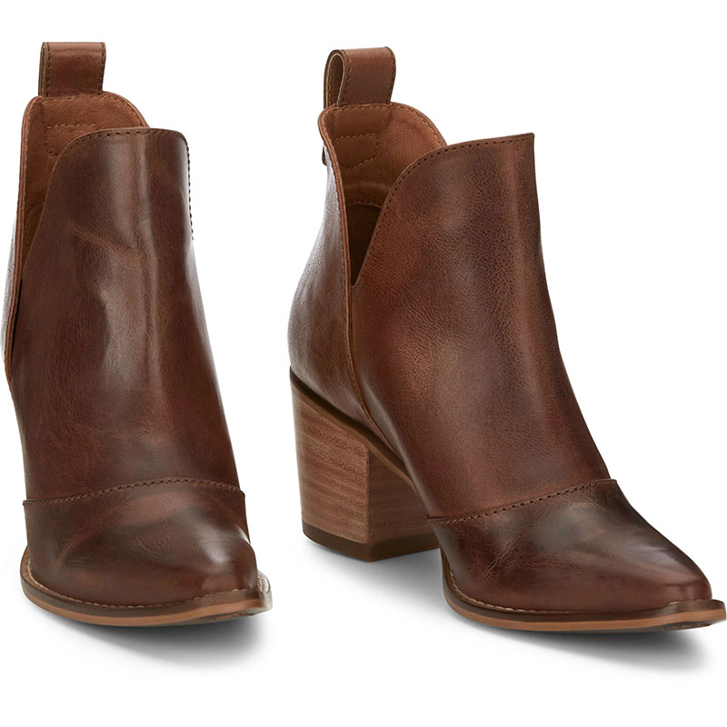 NOCONA | WOMEN'S MICKI BROWN COWHIDE FASHION BOOTIES ME1921-Brown