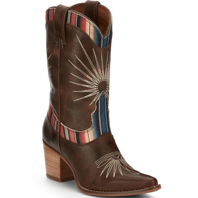 NOCONA | WOMEN'S CONCHITA BROWN SERAPE WESTERN BOOTS ME1924-Brown