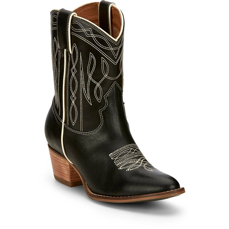 NOCONA | WOMEN'S EVA ONYX BLACK WESTERN BOOTIES ME1926-Black
