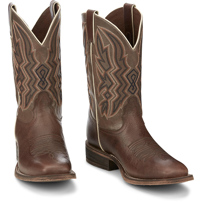 NOCONA | MEN'S DEPUTY VINTAGE BROWN WESTERN BOOTS NB3004-Brown