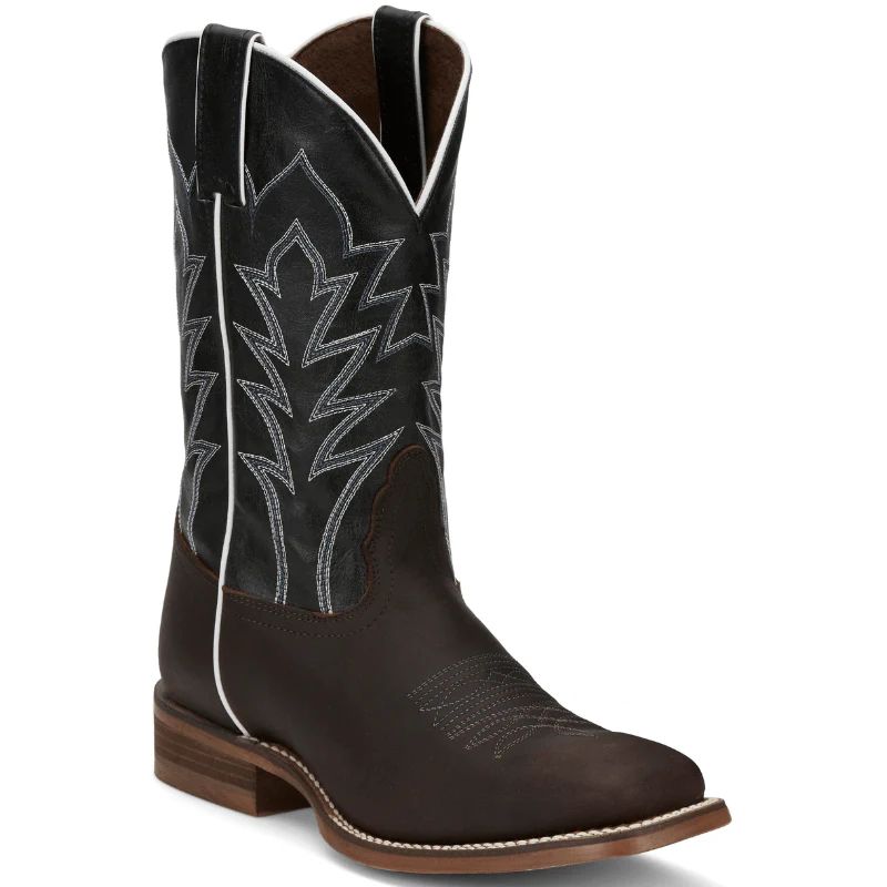 NOCONA | MEN'S HERO BAYLON BROWN SQUARE TOE WESTERN BOOTS NB5556-Brown