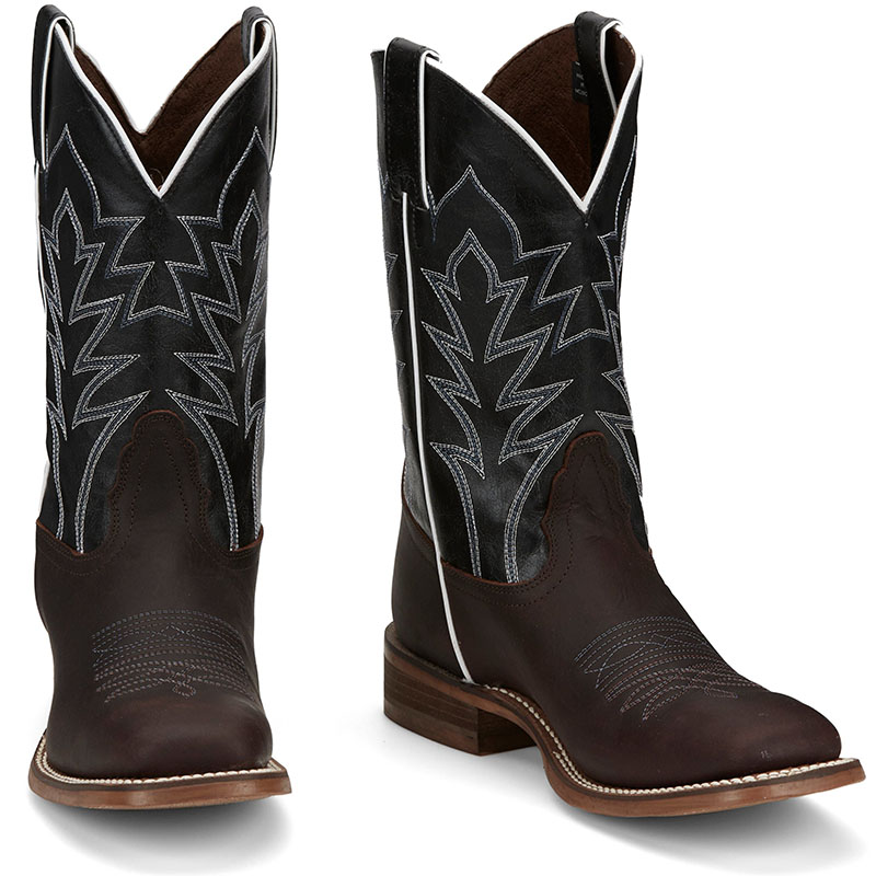 NOCONA | MEN'S HERO BAYLON BROWN SQUARE TOE WESTERN BOOTS NB5556-Brown