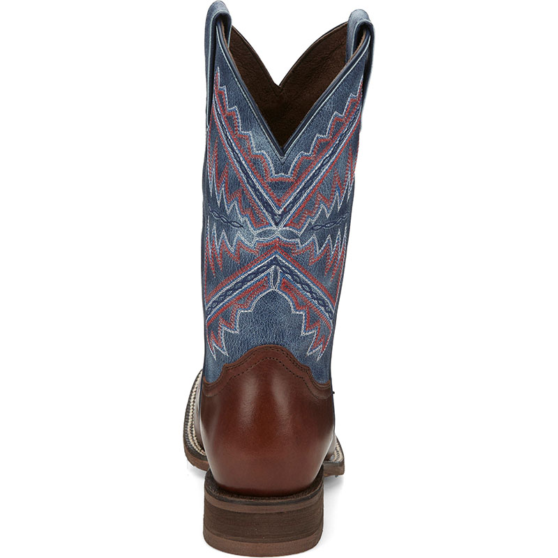 NOCONA | WOMEN'S HERO NAIDA BLUE SQUARE TOE WESTERN BOOTS NL5417-Blue
